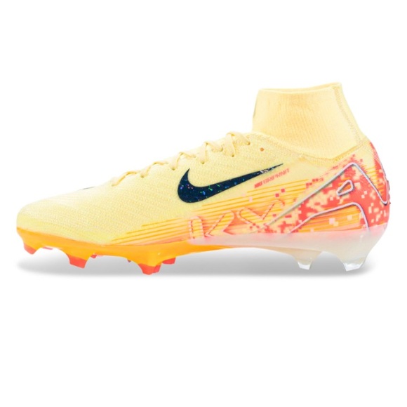 Nike Zoom Superfly 10 Elite KM FG Soccer Cleats (Light Laser Orange/Armory Navy) main image 11